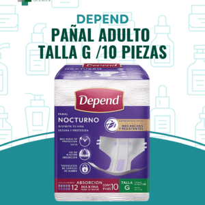 Depend Pañal Gc/10