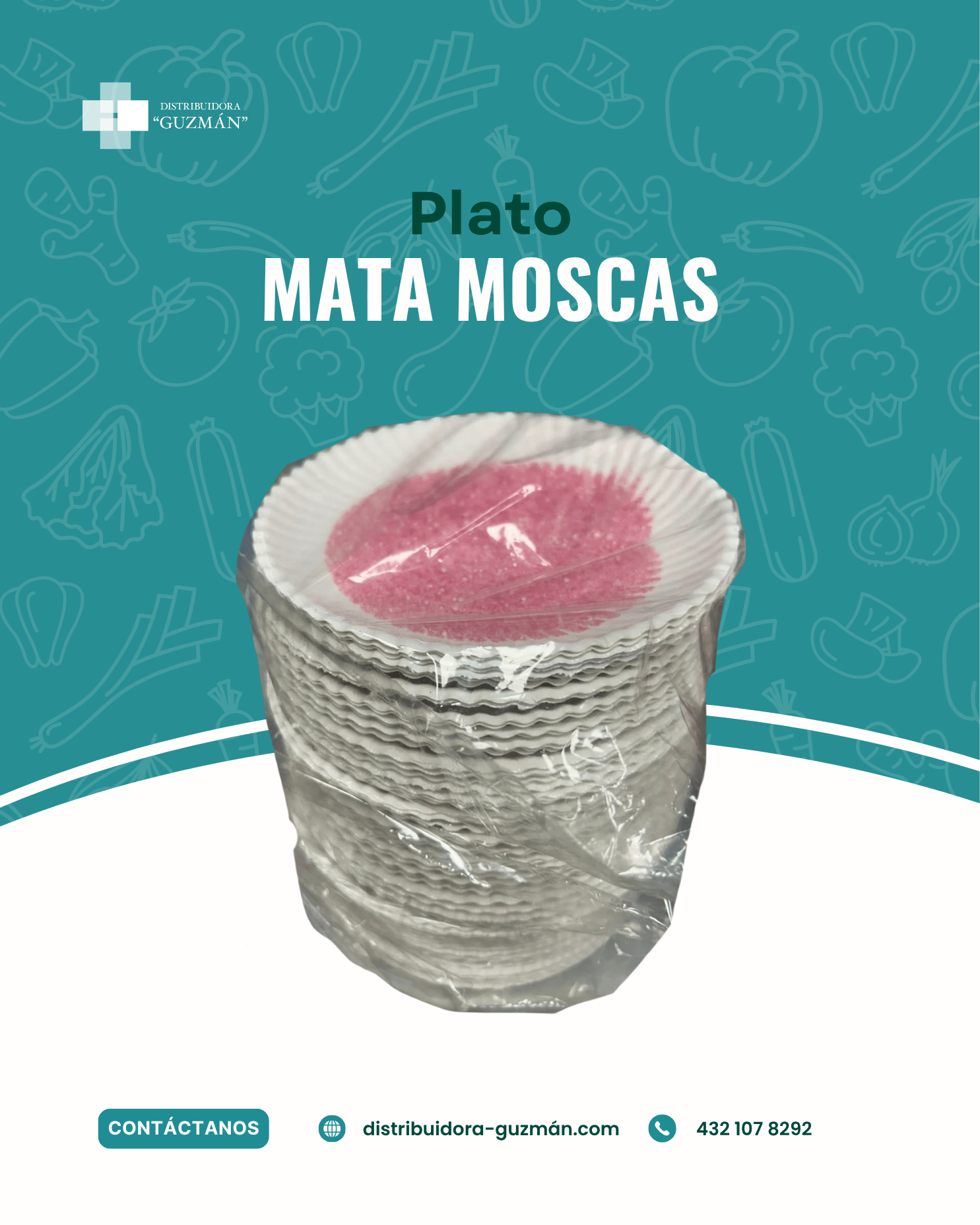 Plato matamoscas