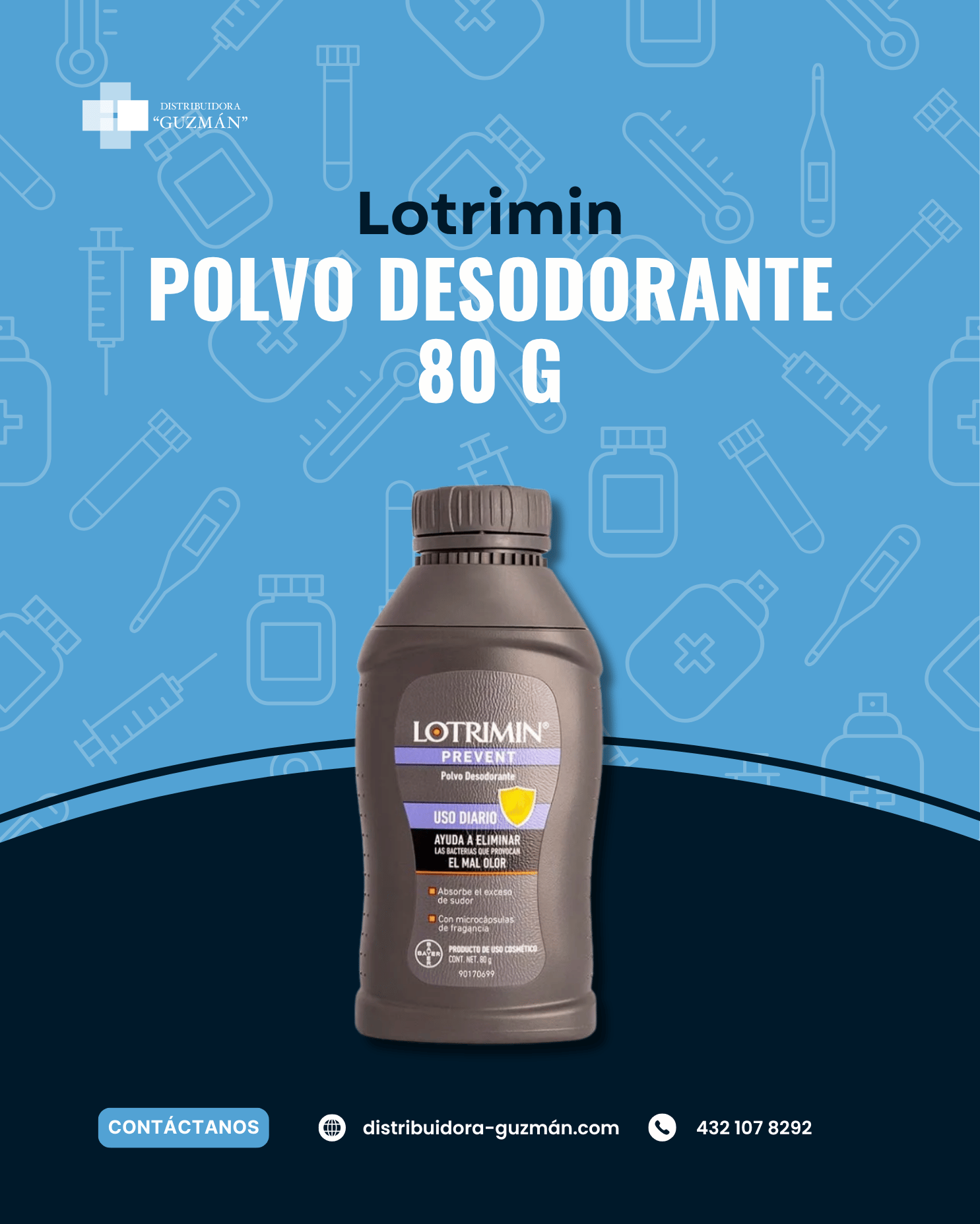 Lotrimin Polvo 80 gr
