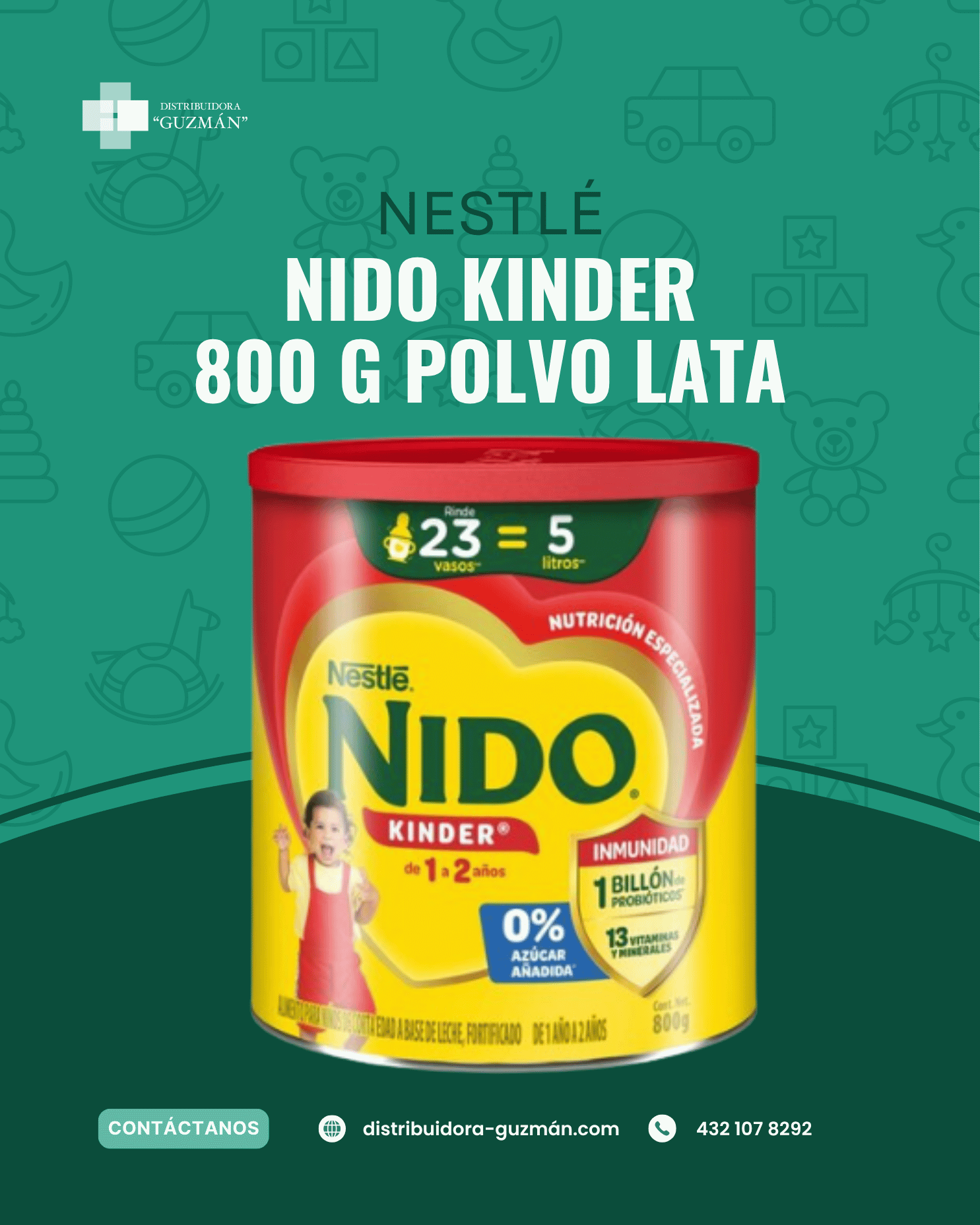 Nido Kinder 800 gr
